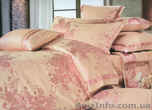 Постельное белье word of dream (англия) шелковый жаккард с шелковой вышивкой #743159