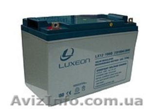 Аккумулятор гелевый LUXEON LX 12-100G (100Ah) #734432