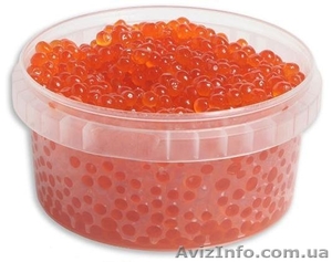 Икра красная лососевая горбуши (горбуша) купить оптом Украина #543019