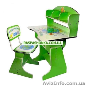 Наконец-то!Детская стол-парта 2070 салатовая #746612
