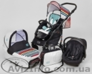 2 в 1 Коляска Dada Paradiso Group ﻿Etno Black #735069