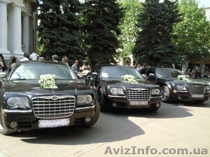 Свадебный Крайслер 300с. Автомобиль на свадьбу. Феодосия,  Судак,  Керчь #362964