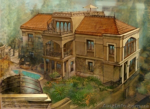 Строительство коттеджей,  дач,  вилл. Строительство «под ключ». #735142