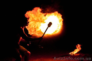 Огненное выступление,  фаер шоу #746990