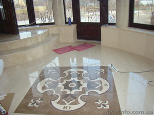 Панно из мрамора и керамогранита #741835