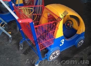 Тележка для детей Wanzl Fun Mobile 80 б/у #742210