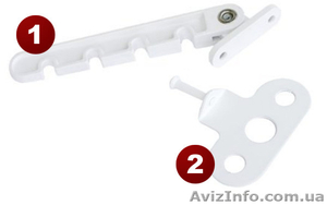 Ручка оконная,  гребенка под ручку #735492