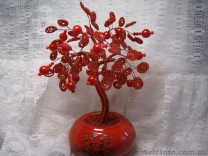 Дерево из бисера - отличный подарок  #741284