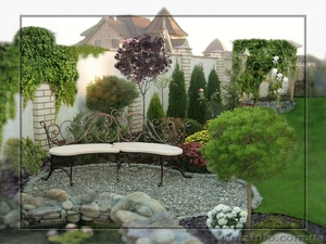 Послуги садівниці,  дизайнера – озеленювача #744160