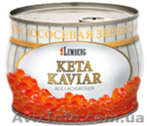Икра красная кеты (кетовая) ТМ Lemberg,  Лемберг #543026