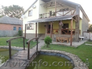 Посуточная аренда Коттеджа,  бассейн,  большая территория,  Любые торжетва! #739475