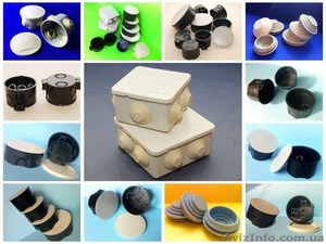 Коробки электроустановочные  WAVE  iso 9001 ,  укрсепро,  белстандарт,  р #747411