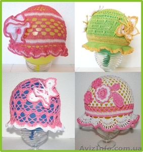 распродажа панамок,  летних шапочек #746808