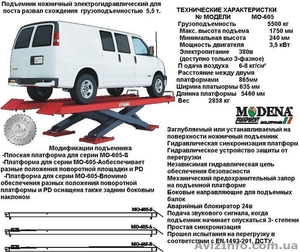 МО-4 Подъемник дво стоичный асиметричесеикий 4, 2т.Для джипов минивенов  #735706