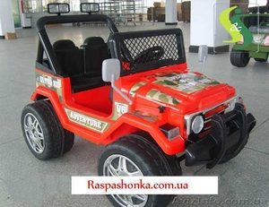 Срочно!Детский электромобиль 618R + Д/У красный #741029