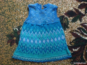 Вязаный сарафан #738229