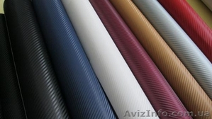 Декоративная пленка 3D карбон #740237