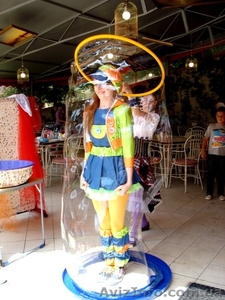 Мыльные пузыри,  шоу мыльных пузырей. #746993