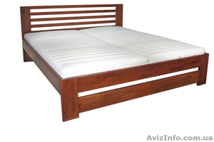 Деревянная кровать 