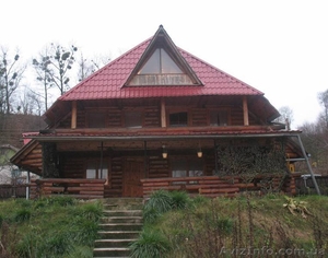 Аренда 3-х этажного домика из сруба на берегу Снова #759340