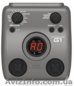 Cort G200 bk+ процессор Zoom G1 + AC адаптер+чехол+подставка!    #752141