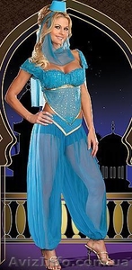 Джин в голубом,  карнавальный костюм,  для восточных танцев,  фотосессии #764677