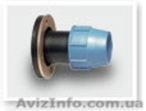 Компрессионные (зажимные) фитинги Unidelta для ПЭ труб #755472