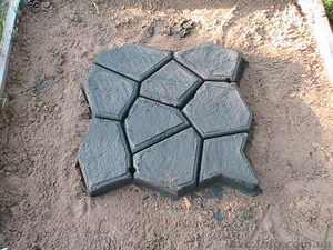 Пластиковая форма тротуарных дорожек. #756061