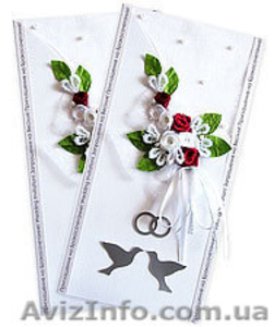 Свадебные открытки ручной работы #276089