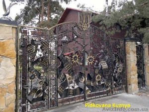 Кованые Ворота,  калитки,  Ковка. #759969
