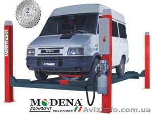 MO-435B. Подъемник 4-х стоечный,  электро гидравлический,  под сход/развал на 5т #778912