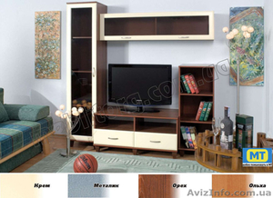 Небольшая компактная стенка в стиле минимализма #774625