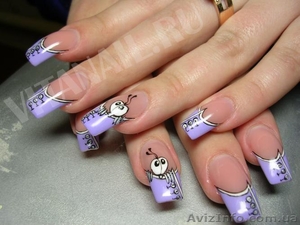 Наращивание ногтей с выездом на дом #765296