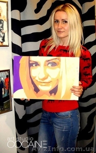 новинка портрет в стиле поп-арт #775143