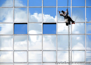 Мойка окон,  витрин,  высотные работы. #781530