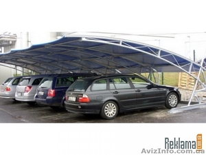 Навесы для автомобилей  из поликарбоната #769888