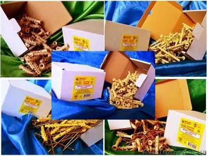 Дюбели WAVE с ударным шурупом  в картонной коробке  - iso 9001  #771225