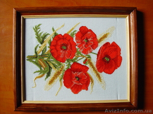 Продам вышитые крестиком картины  #782528