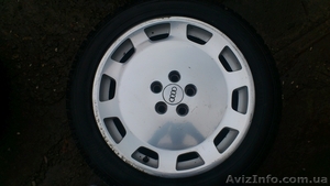 Продам литые диски от Ауди R18 с зимней резиной #780237