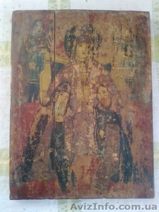 икона дерево антиквариат #773670