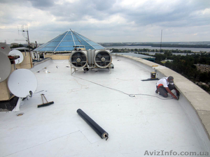 Материал для плоских крыш - ПВХ мембрана. #779045