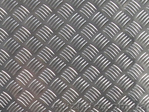 Лист алюминиевый рифленый квинтет. #782642