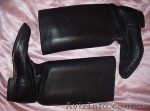 Сапоги хромовые («генеральские» с твёрдыми штульбами,  из натуральной кожи #776733