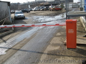 Автоматический шлагбаум. #773752