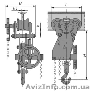 Тали ручные червячные передвижные #777835