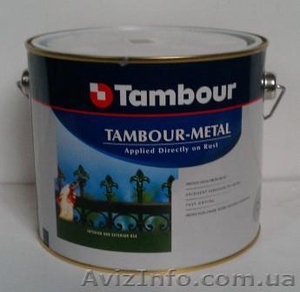 Краска для защиты металла от коррозии. ТМ Hammerite,  Tambour,  Ролакс,  Химрезерв #334232