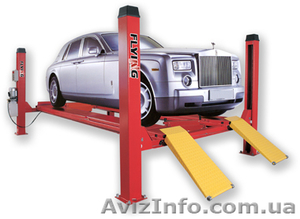 ТТ 5, 5-D4. Подъемник четырехстоечный,  электрогидравлический,  под сход розвал #778921