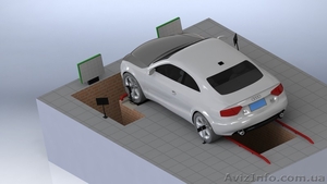  Лазерный стенд развал-схождения Рубин-2-2.  #551127