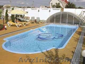 Установка готовых чаш бассейнов #786740