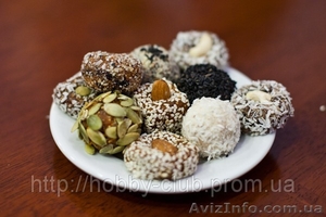 Конфеты ручной работы. Полезные сладости. Мастер-класс #784033